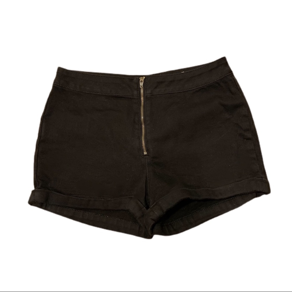 Bullhead Black Denim Shorts